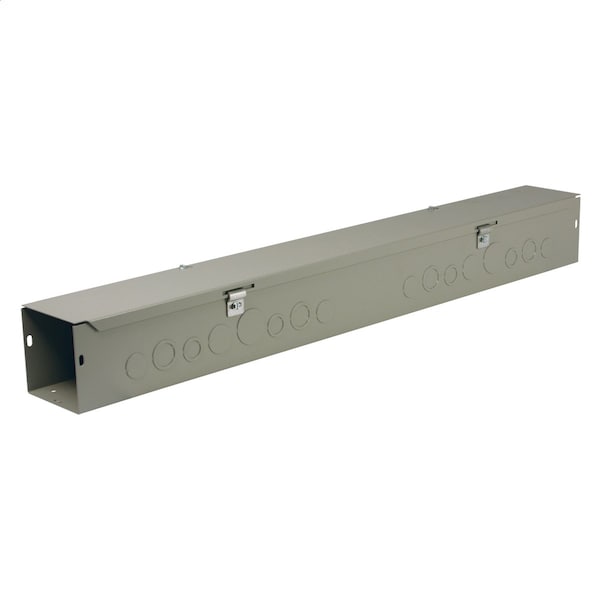 Wiegmann N1 HNGD WIREWAY 2X2X72 CRBN STL, GRAY HS226 | Zoro